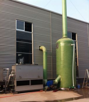 玻璃鋼凈化吸收塔的工作原理是什么